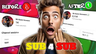 Sub 4 Sub On YouTube Telegram  Sub For Sub YouTube Subscribers  Unlimited Sub For Sub  Sub 4Sub [upl. by Zildjian]