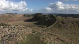 The Hadrians Wall in England en [upl. by Annonyw]