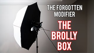 The Forgotten Lighting Modifier The Brolly Box [upl. by Ayiotal]