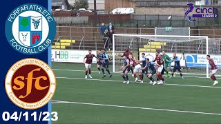 041123 Forfar Athletic v Stenhousemuir [upl. by Dodie]