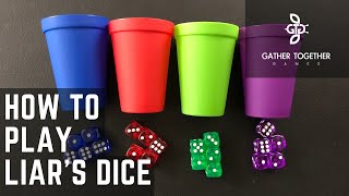 How To Play Liars Dice [upl. by Notgnimer215]