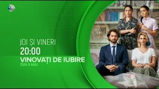 Iubirea iti poate taia aripile quotVinovati de iubirequot PREMIERA 9 mai de la ora 2000 la Kanal D [upl. by Laamak]