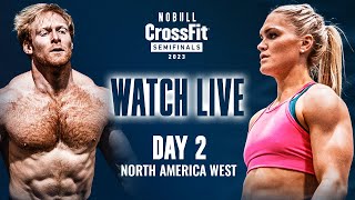 Day 2 West — 2023 CrossFit Games Semifinals [upl. by Goldenberg]