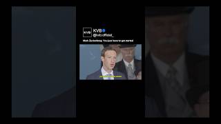 Mark Zuckerbergs advice to young people [upl. by Ecurb]