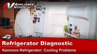 Kenmore Refrigerator Repair  Cooling Problems  Cold Control [upl. by Nirahs]