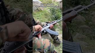 Dhanda NyoliwalaKnife Brows😱Ak47 hiphop trap crpf bsf nsg para commandos military cisf [upl. by Breen]