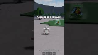 Sonic player combos 💀 tsb roblox robloxmemes tsbg [upl. by Oribel]