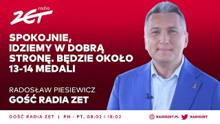 Prezes PKOL Spokojnie idziemy w dobrą stronę Będzie około 1314 medali  Gość Radia ZET [upl. by Yrol]