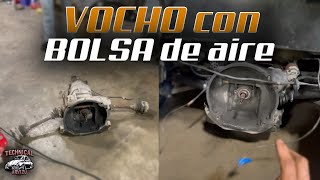 CONSECUENCIAS de Bolsas de aire en suspensión del VOCHO😨🤔 [upl. by Els]