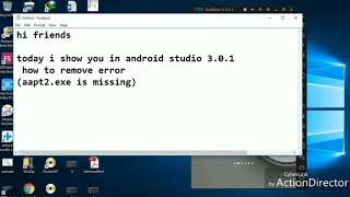 Android studio how to remove error aapt2exe missing [upl. by Skipper]