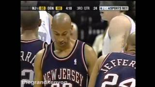 Kerry Kittles 34 points 5 rebounds 4 assists amp 4 steals vs Denver Nuggets March 2 2004 [upl. by Airamanna]