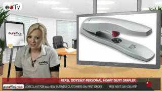 Rexel Odyssey Personal Heavy Duty Stapler [upl. by Pubilis]