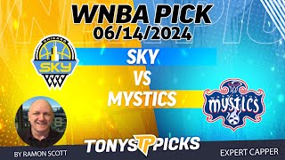 Chicago Sky vs Washington Mystics 61424 WNBA Picks amp Predictions by Ramon Scott [upl. by Soisinoid152]