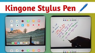 Kingone Stylus Pen Review for iPad [upl. by Eatnuahc]