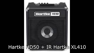 Hartke HD50 Plus IR Hartke XL410 [upl. by Nnyleahs]