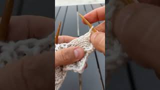 Entrelac knitting Part 1 [upl. by Anaihk]