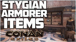 Stygian Armorer Bazaar Set  Conan Exiles [upl. by Addie]