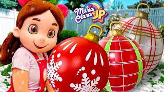 Maria Clara e JP fazem uma decoração especial de Natal 🎄Christmas Video For Kids [upl. by Boy]