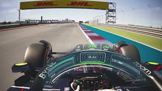 Verstappen Onboard USA with GForce Telemetry  Assetto Corsa [upl. by Thatch]