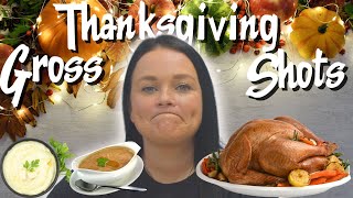 Southern People TRY Gross Thanksgiving Shots [upl. by Adnalay]