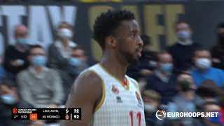 LDLC ASVEL Villeurbanne  AS Monaco 75100 Alpha Diallo 17 points 10 rebounds 6 assists [upl. by Koss]