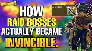 How Raid Bosses Actually Became Invincible In Borderlands 2 [upl. by Anne-Marie]