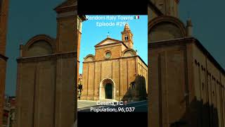 Cesena📍 Random Italy Towns 🇮🇹  Episode 295  italia italy forlicesena emiliaromagna shorts [upl. by Veda]