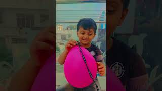 Pani wala balloon 🎈💭aayu shortvideo [upl. by Eiram596]