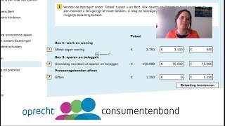 Fiscaal partner belastingaangifte  How to Consumentenbond [upl. by Chita121]