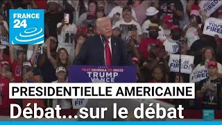 EtatsUnis  Donald Trump et Kamala Harris saffrontent sur les modalités de leur premier débat [upl. by Bradly]