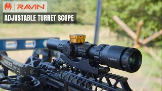 Ravin R500 Adjustable Turret Scope  Howto Sight In  Sniper Series [upl. by Nageem35]