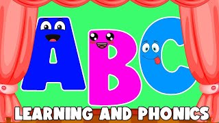 ABC Phonics Song  ABC Song  Learn Alphabet  Fun Learning Videos For 4 Year Olds  BairnPedia [upl. by Asante]