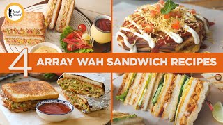 4 Aray Wah Sandwich Recipes By Food Fusion [upl. by Samira91]