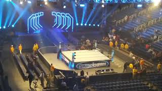 My first time seeing wwe smackdown live in Greensboro nc with bae [upl. by Rimahs]