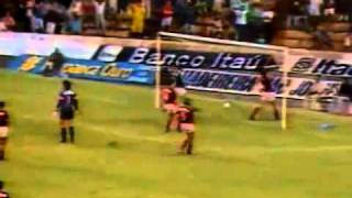 Goiás 5 X 1 Flamengo  Campeonato Brasileiro 1991 [upl. by Kristan673]