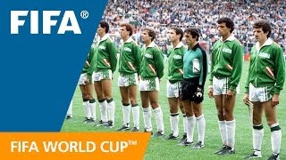 Germany 12 Algeria  1982 World Cup  Match Highlights [upl. by Ssilem]