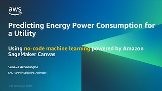 Predicting Energy Power Consumption for a Utility Using Amazon SageMaker Canvas [upl. by Harat723]