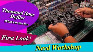 Thousand Sons Defiler  Warhammer 40K  Whats in the box [upl. by Kehr]