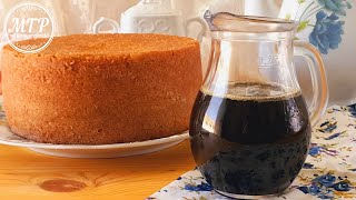 ALMÍBAR DE CAFÉ  Receta fácil  Mi tarta preferida [upl. by Dippold]