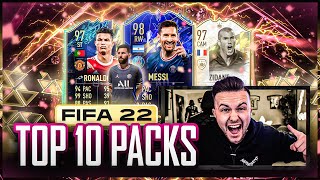 GamerBrother TOP 10 PACKS in FIFA 22 😱🔥 [upl. by Eus]