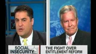 MSNBC w Cenk Fiery Debate On Social Security [upl. by Nnaacissej]