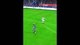 Crazy Football Skills Freestyle Tricks Passing goal in FiFA23 shorts [upl. by Shepp]