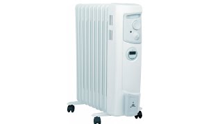 DeLonghi TRD50615E Dragon 4 Pro Digital Programmable Portable Radiator Heater Programmable Timer [upl. by Kinney554]