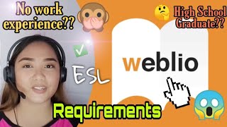 WEBLIO‼️ ONLINE ESL JOB ACCEPTING HIGH SCHOOL GRADUATES‼️ NO EXPERIENCE REQUIRED 😲 [upl. by Eleanore125]