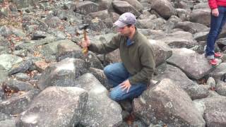 Ringing Rocks Park Bucks County PA [upl. by Matta]