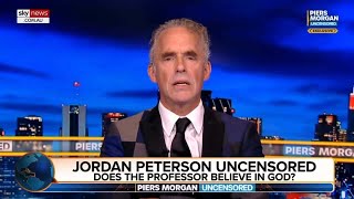 Dr Jordan Peterson discusses God’s existence praying and faith with Piers Morgan [upl. by Bach226]