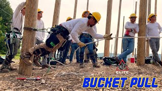 ELITE Lineman Rodeo  Bucket pull  Class 9 [upl. by Eibbil]