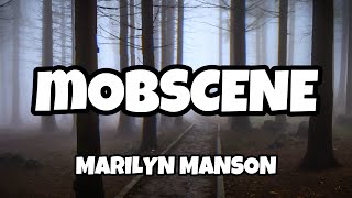 Marilyn Manson  mOBSCENE  Lyric Video [upl. by Demahom]