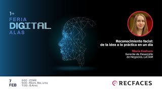 Soluciones de software de reconocimiento facial que mejoran seguridad  RecFaces  FeriaDigital ALAS [upl. by Atrim]