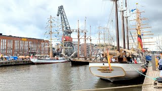 The Tall Ships Races 2024 in Turku Finland  Walkaround [upl. by Reamy]